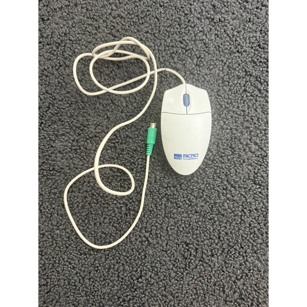 Vintage Micro Innovations Trackball Mouse | PS/2 | Gray |